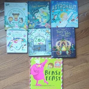 Usborne Kids Book Collection - Colorful Storybooks